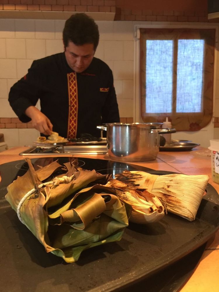 pib de carrillada y verduras : mextlapique dulce